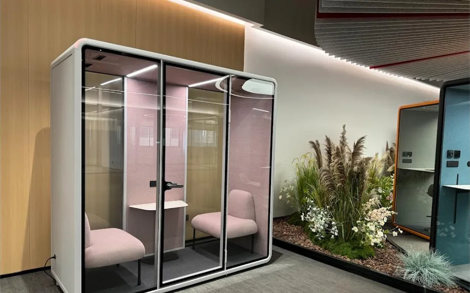 Work pod installé