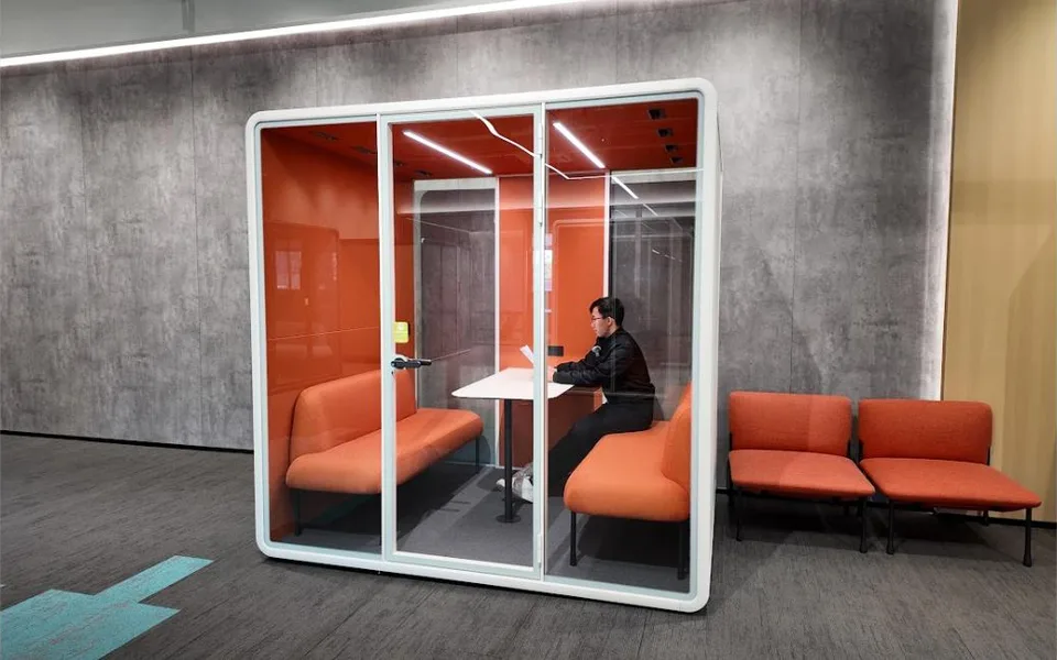 Work pod installé