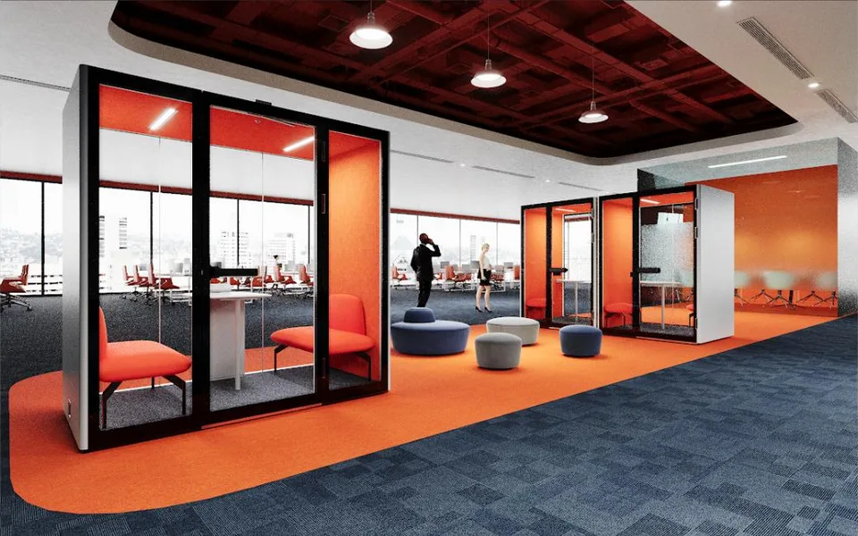 Work pod installé